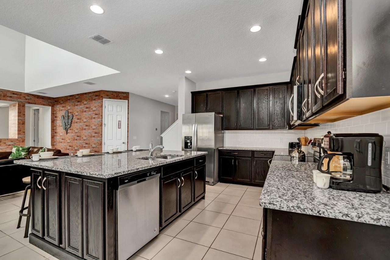 Modern Villa Wprivate Pool&Spa, Free Water Park Orlando Exterior foto