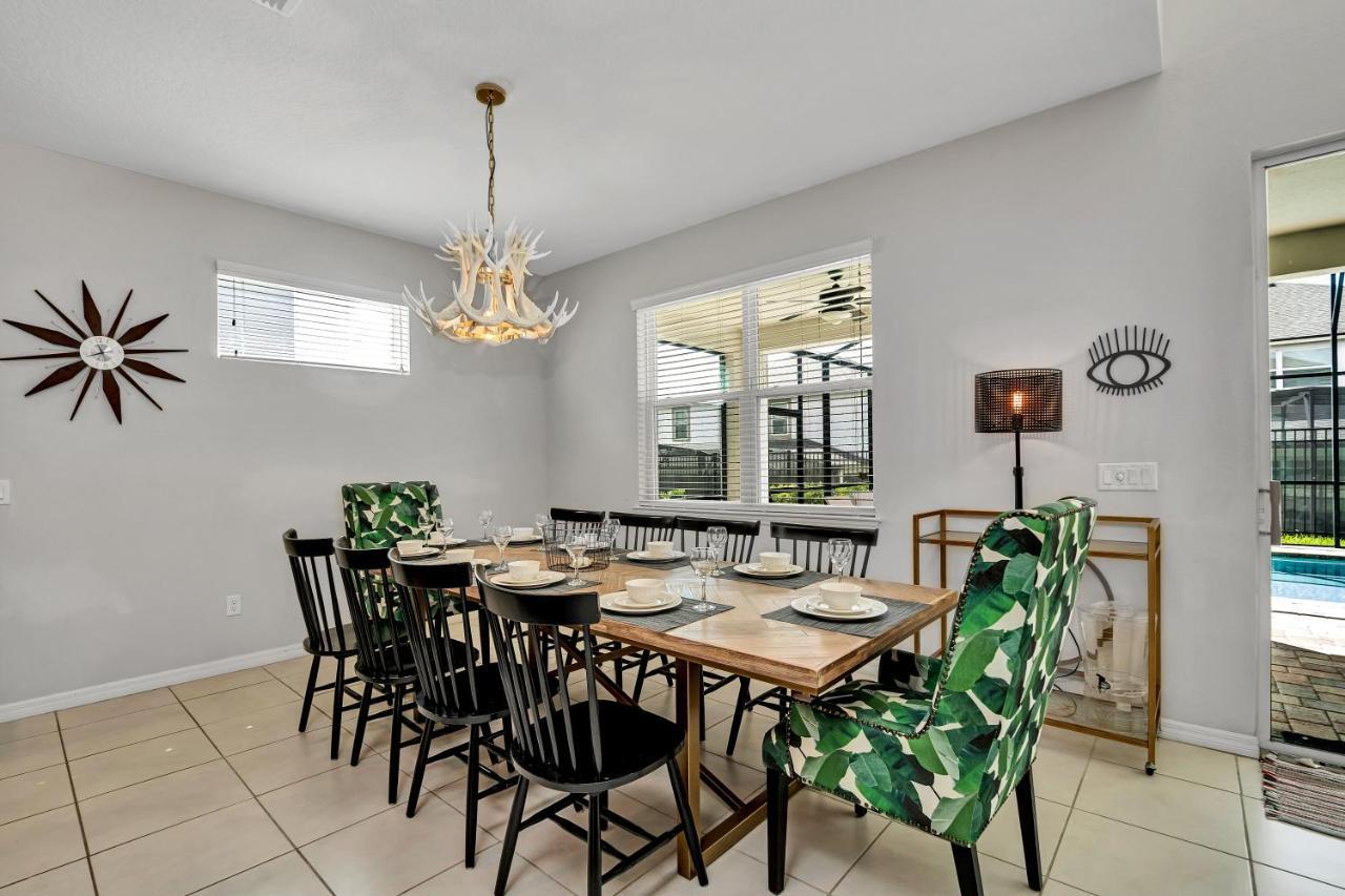 Modern Villa Wprivate Pool&Spa, Free Water Park Orlando Exterior foto