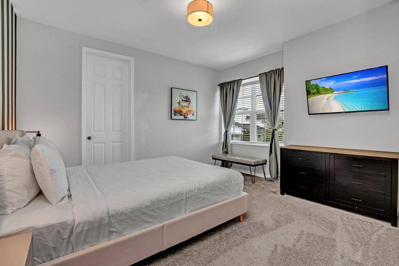 Modern Villa Wprivate Pool&Spa, Free Water Park Orlando Exterior foto