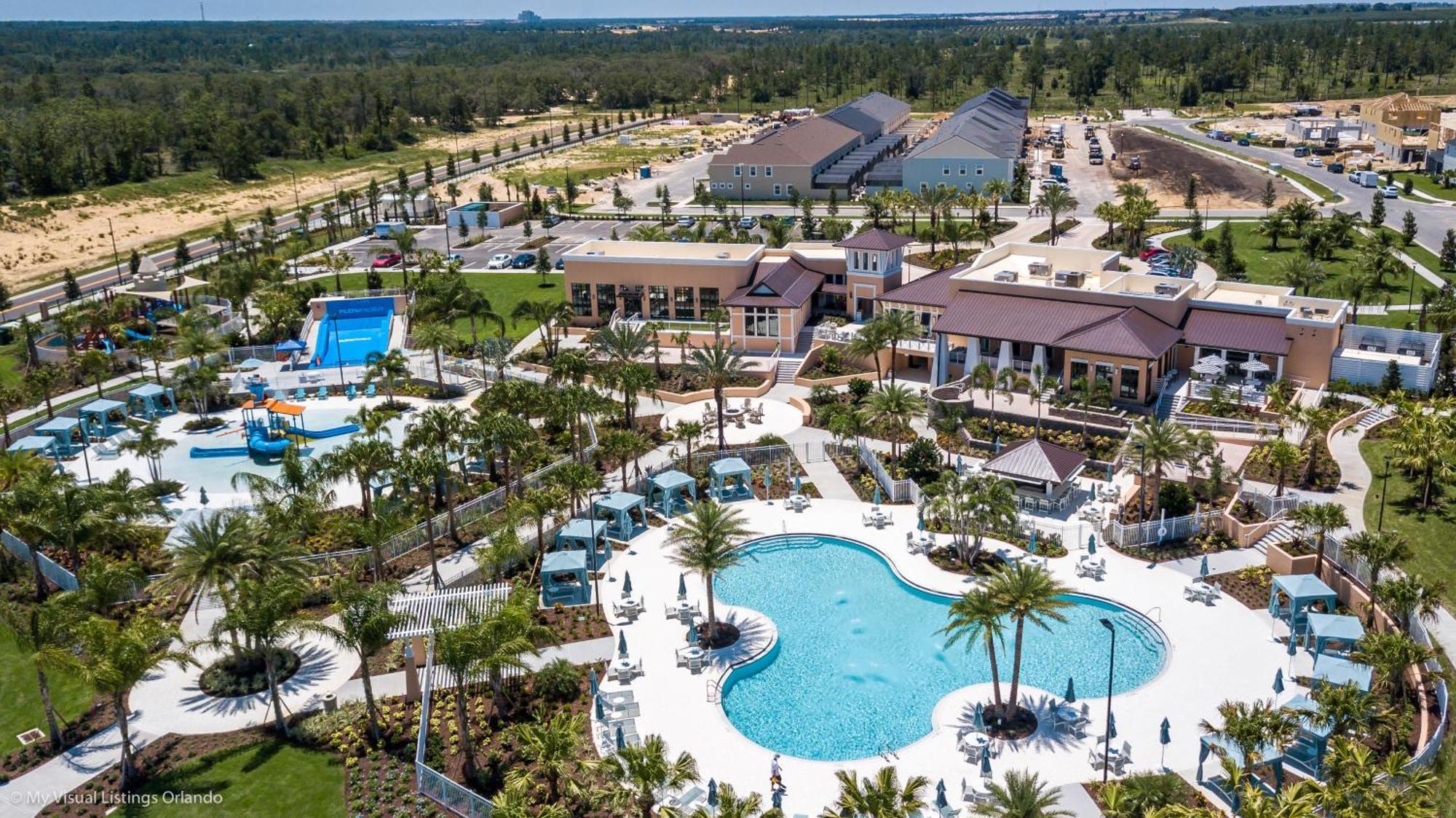 Modern Villa Wprivate Pool&Spa, Free Water Park Orlando Exterior foto